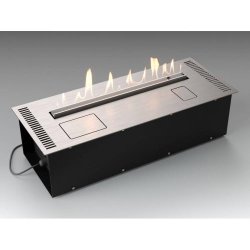 Автоматический биокамин Lux Fire Smart Flame 700 RC Inox