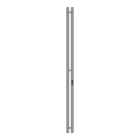 Электрический полотенцесушитель Primoclima Sol R C E Graphite 150*6 2