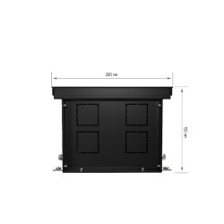 Внутрипольный конвектор Royal Thermo Atrium 150/200/2500-DG-U-LB