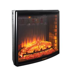Каминокомплект Interflame Лексингтон махагон с очагом Panoramic 02-33 LED FX New Design