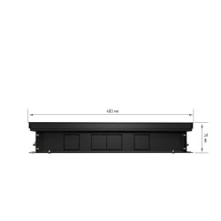 Внутрипольный конвектор Royal Thermo Atrium 75/400/1700-DG-U-DB