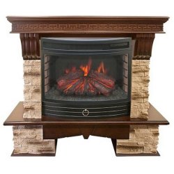 Каминокомплект RealFlame Rockland 25/25,5 с очагом Firefield 25 S IR