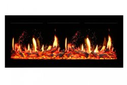 Каминокомплект Royal Flame California с очагом 5D V-ART 40 белый