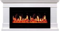 Каминокомплект Royal Flame California с очагом 5D V-ART 40 белый