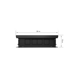 Внутрипольный конвектор Royal Thermo Atrium 90/300/2300-DG-U-LB