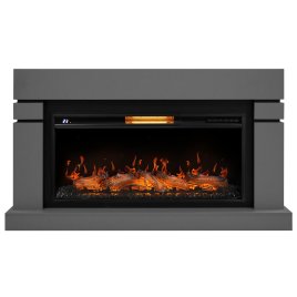 Каминокомплект Royal Thermo Aurora RTFP/P-AR40LS портал Lindos 42/40/36 светло-серый р/в