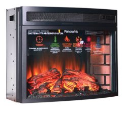 Каминокомплект Interflame Exter Alpina угловой под очаг Panoramic 06 25 LED FX