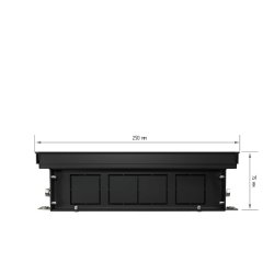 Внутрипольный конвектор Royal Thermo Atrium 75/250/1300-DG-U-AU