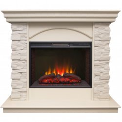 Каминокомплект RealFlame Elford STD/EUG/25&#039;5/HL WT с очагом Sparta 25,5 LED